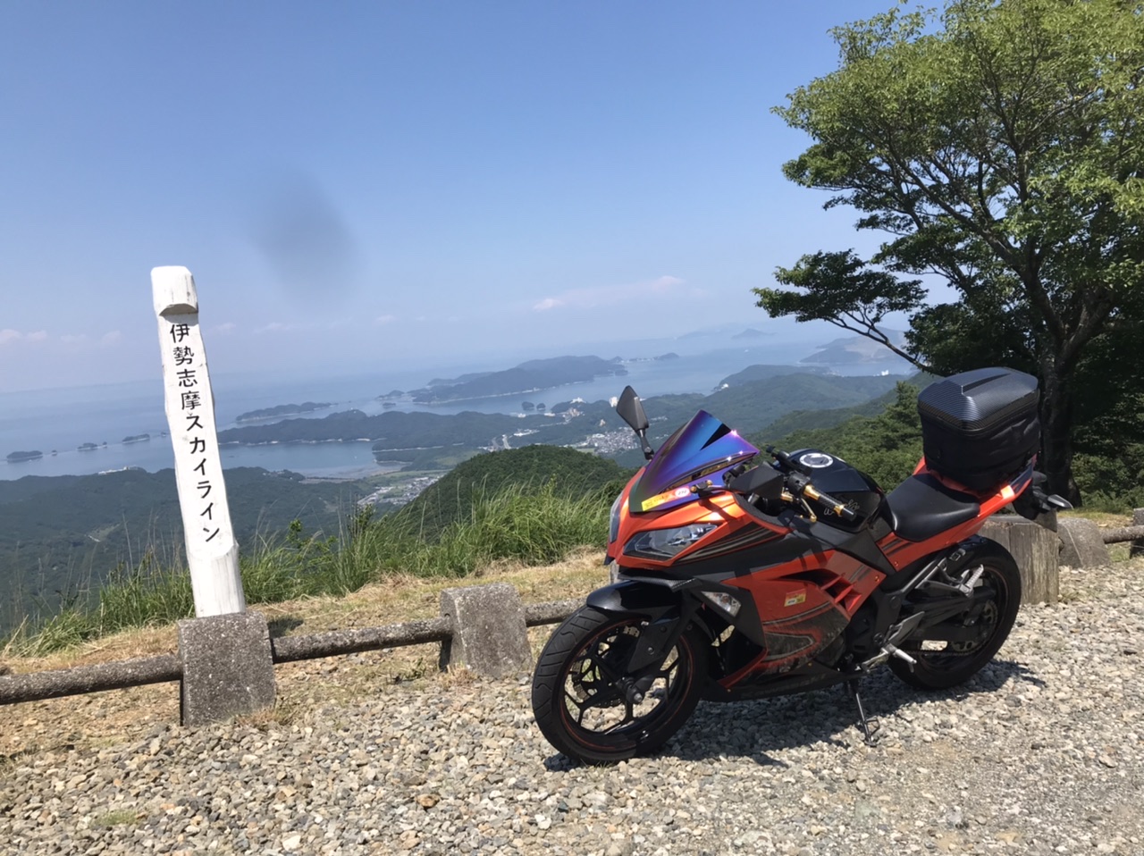 絶景！伊勢志摩スカイライン🏍