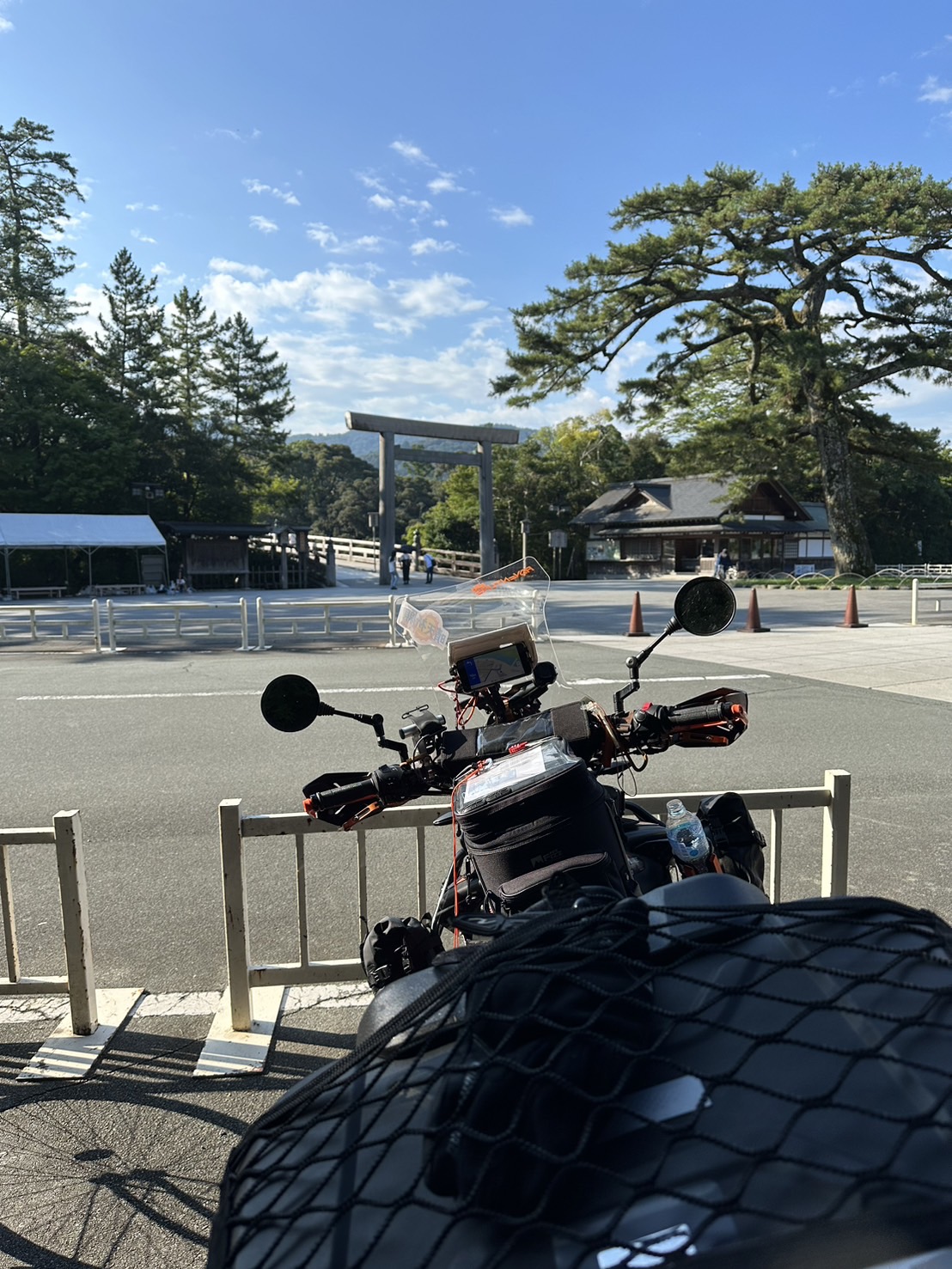 内宮、猿田彦神社、勢能国屋、金剛證寺、展望台駐車場